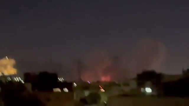 Bombardment targteted the 44th and 55th artillery regiments in Isfahan