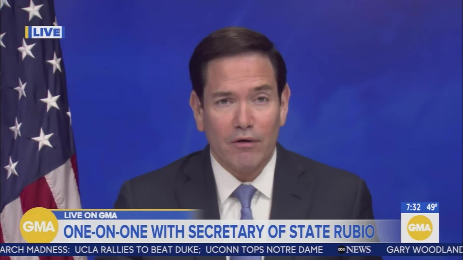 Sec. Rubio: Iran is making threats about controlling the Strait of Hormuz and creating a tolling system. That’s not going to be allowed to happen