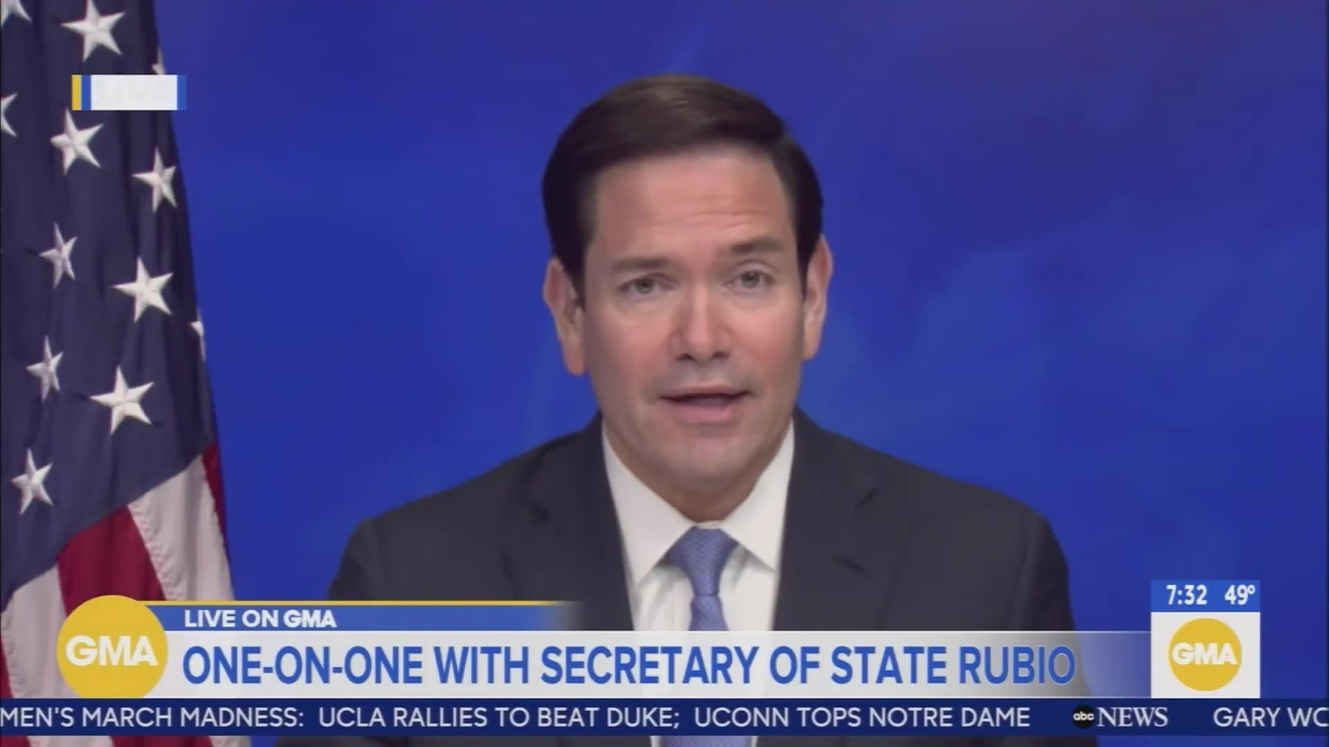 Sec. Rubio: Iran is making threats about controlling the Strait of Hormuz and creating a tolling system. That’s not going to be allowed to happen