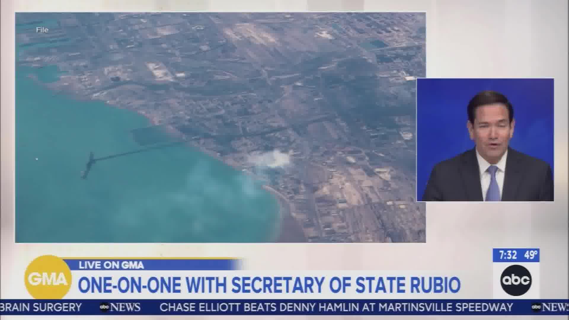 Sec. Rubio: Iran is making threats about controlling the Strait of Hormuz and creating a tolling system. That’s not going to be allowed to happen