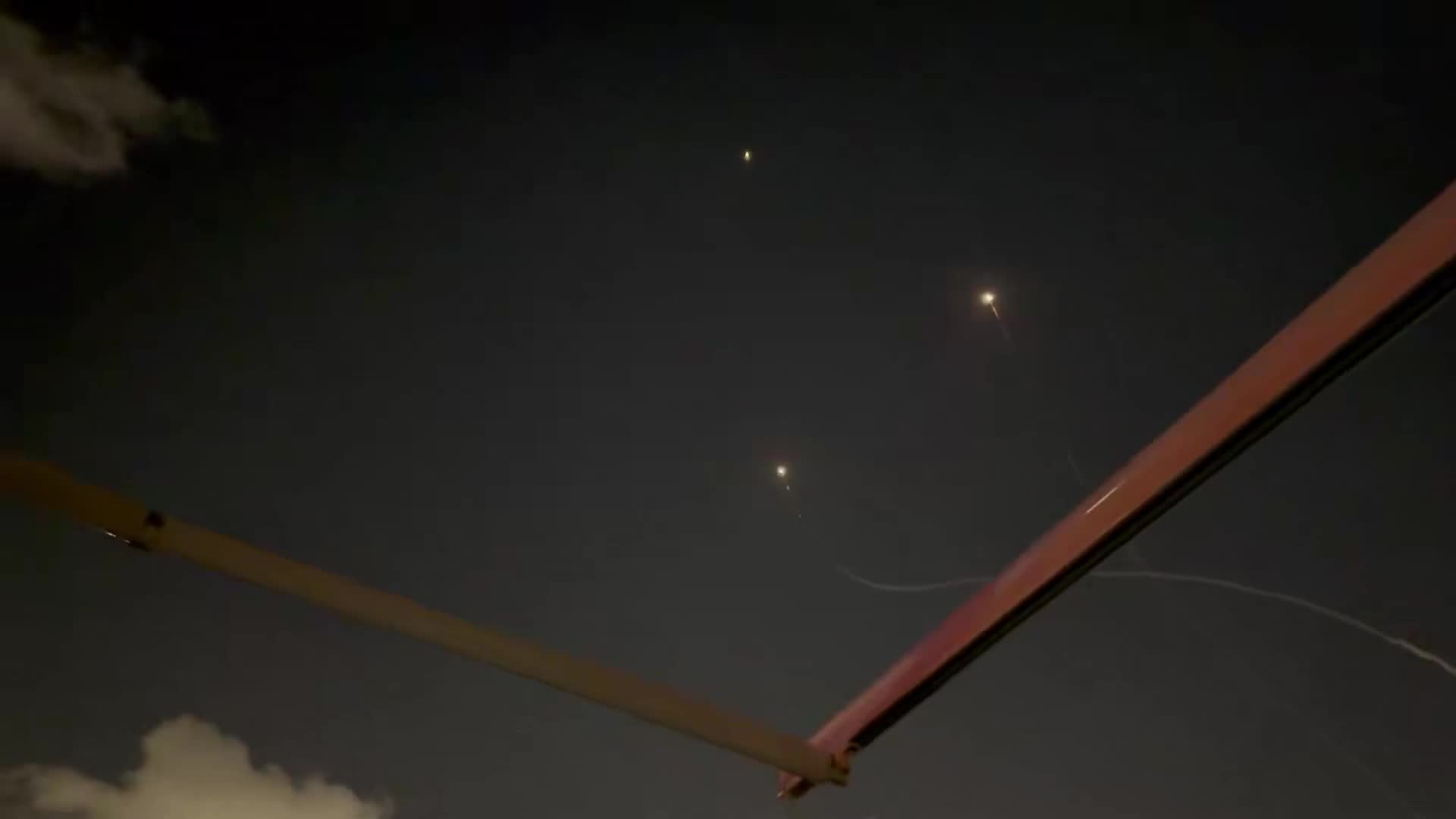 Another Iranian missile over Tel Aviv and more interceptors fired
