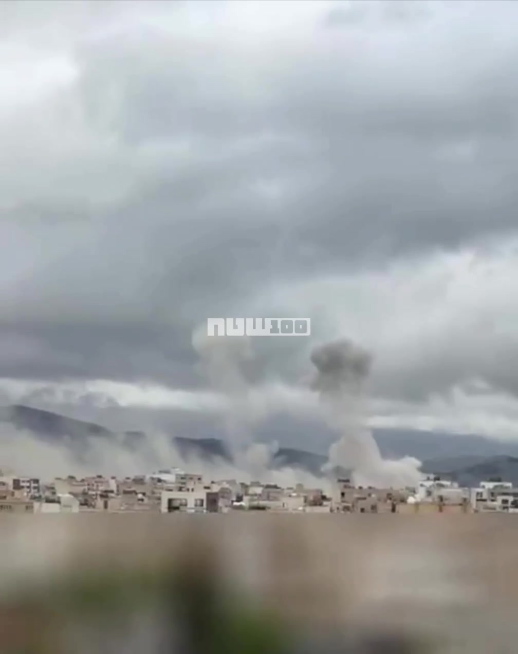 Airstrikes in Shiraz