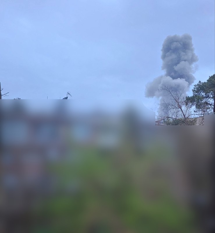 Building targeted on 9th Baluchestan Street, Gisha area in Tehran