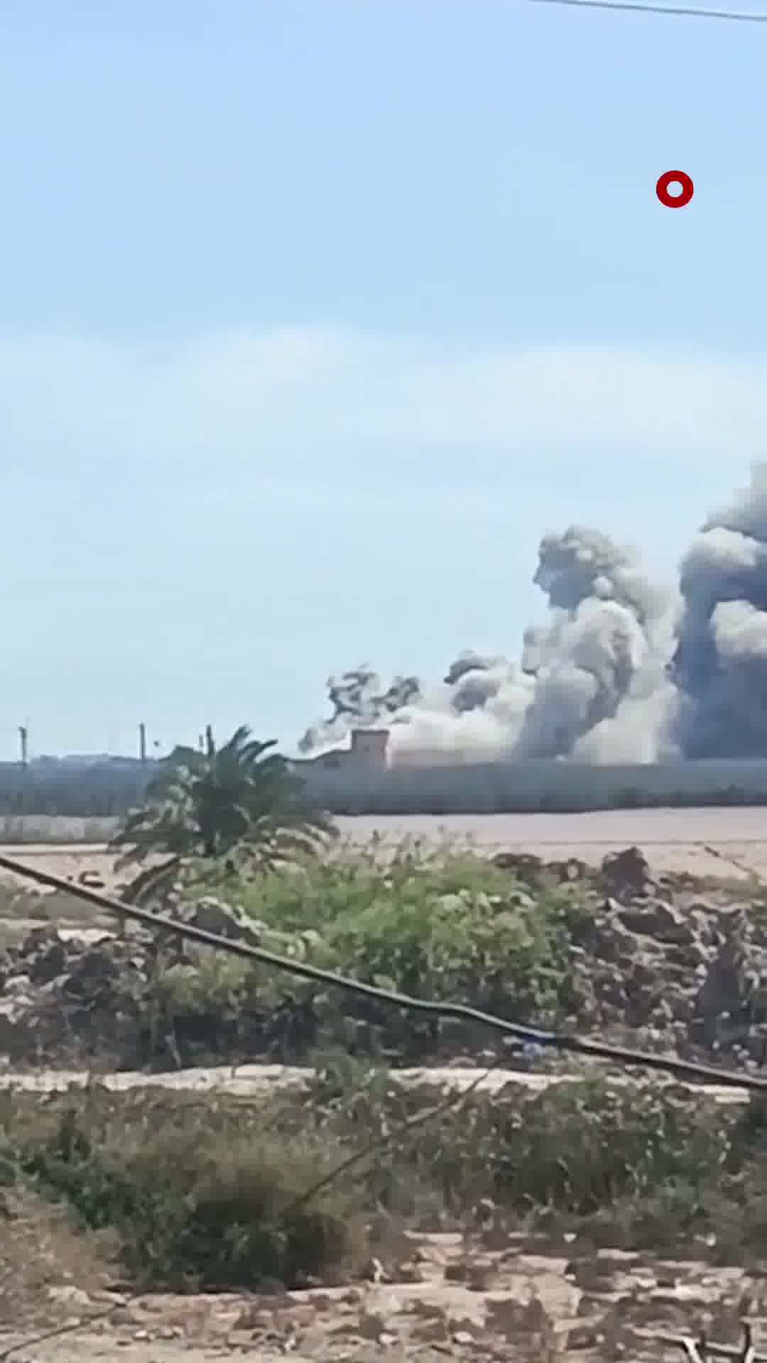 Airstrikes on Iran documented from residents of border areas of Basra province in Iraq