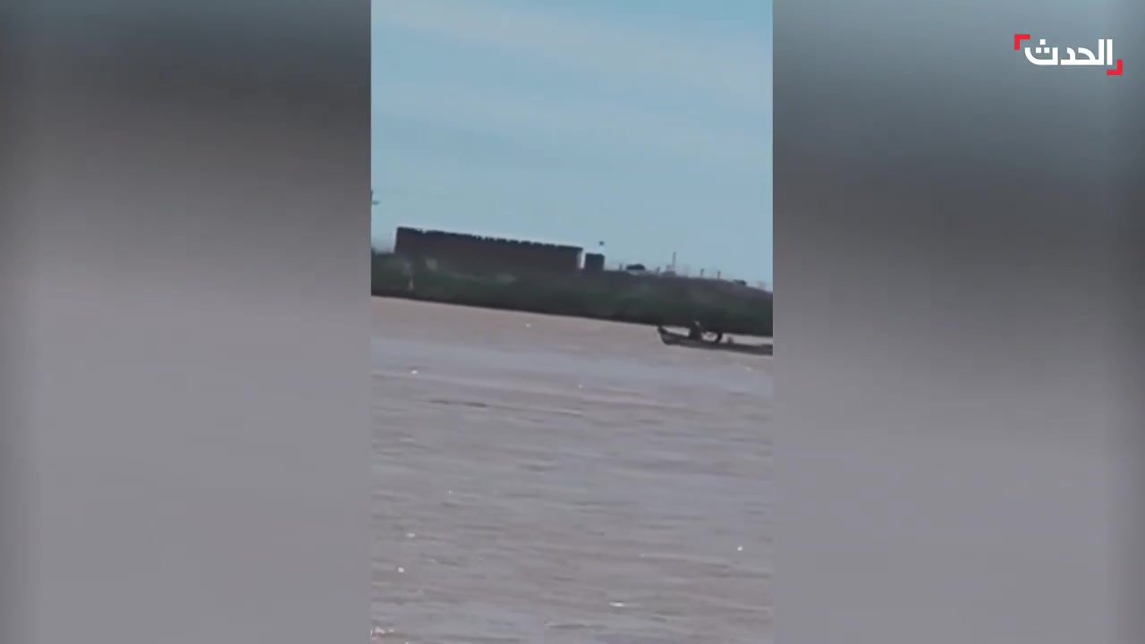 Footage shows the bombing of an Iranian border post opposite the Iraqi city of Faw by Israeli and American airstrikes