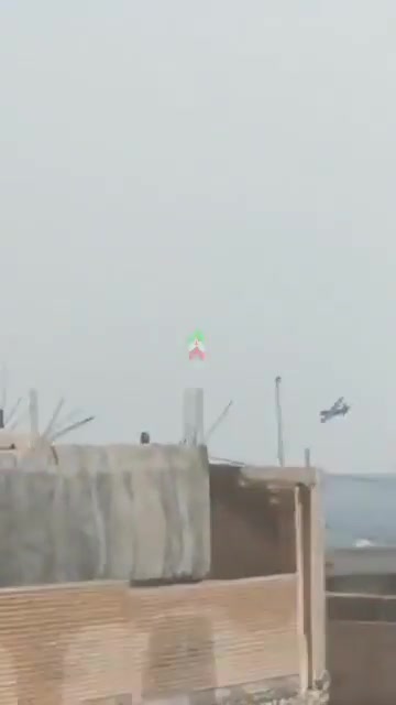 A U.S. Air Force HC-130J “Combat King II” Combat Search and Rescue (CSAR) Aircraft seen flying extremely low over the countryside of Southern Iran, as the search continues for the crew of a downed American F-15E Strike Eagle