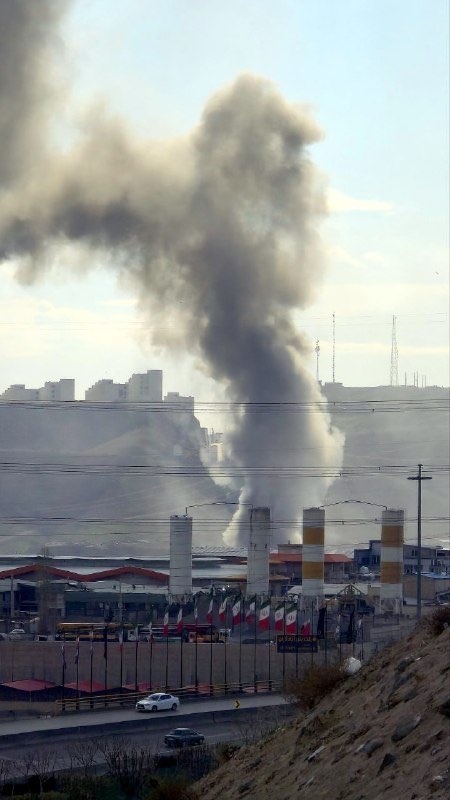 Tehran has been experiencing intense and widespread shelling for more than two hours.