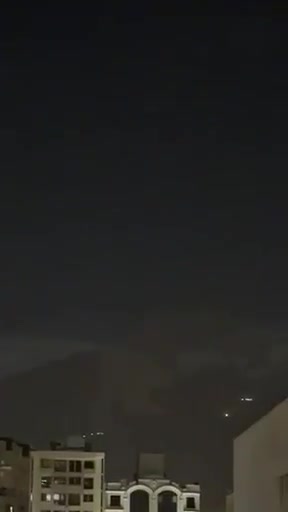 Airstrikes in Northern Tehran 