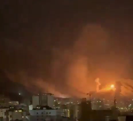 Ataques aéreos en Karaj, Irán