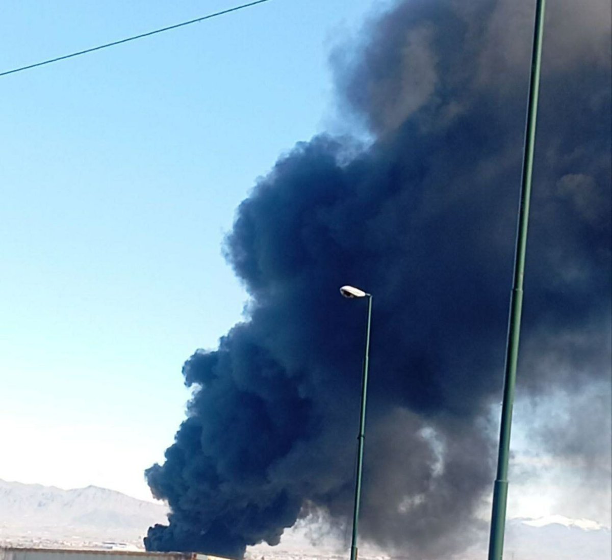 The US-Israeli coalition launches fierce raids on a site west of Tabriz, northwest Iran.