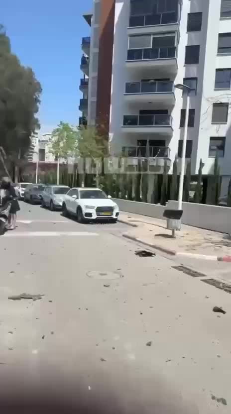 Damage in Petah Tikva