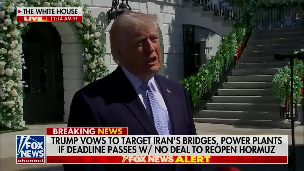 Trump: We are obliterating their country, and they just don't want to say 'uncle.' But they will. And if they don't, they'll have no bridges, no power plants, no anything. I won't go further because there are other things that are worse than those two, and we might have - well, if I had my choice, what would I like to do Take the oil Unfortunately, the American people would like to see us come home.