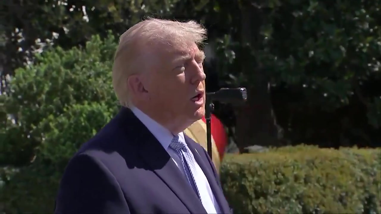 .@POTUS on the U.S. airmen rescued in Iran: They are both recovering very well. They were both injured — and they're doing well.