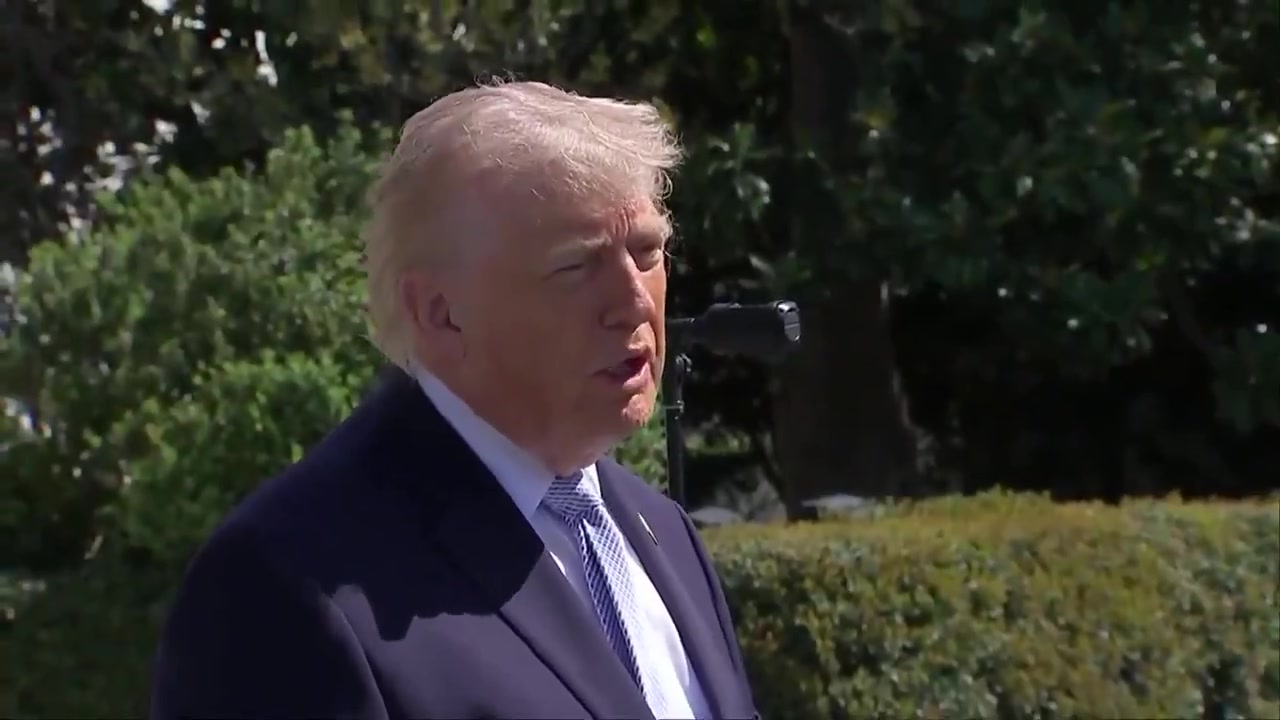 .@POTUS on the U.S. airmen rescued in Iran: They are both recovering very well. They were both injured — and they're doing well.