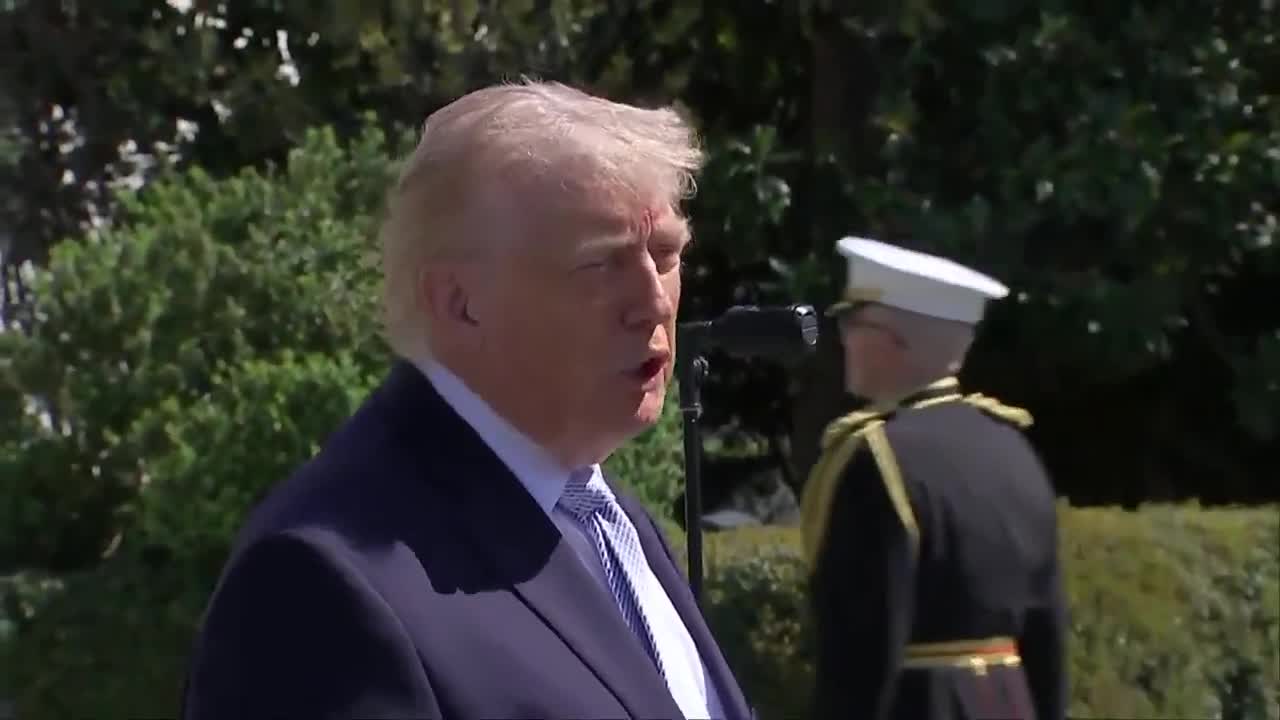 .@POTUS on the U.S. airmen rescued in Iran: They are both recovering very well. They were both injured — and they're doing well.