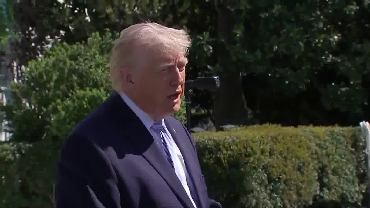 .@POTUS on the U.S. airmen rescued in Iran: They are both recovering very well. They were both injured — and they're doing well.