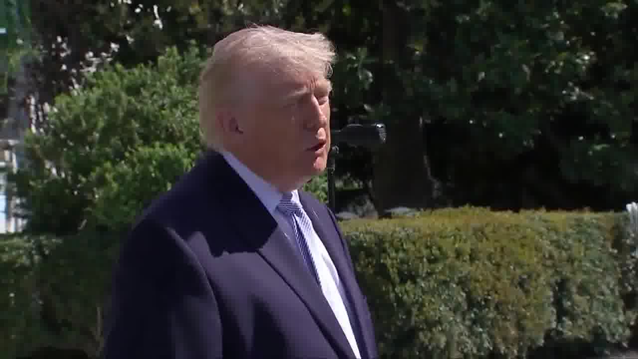 .@POTUS on the U.S. airmen rescued in Iran: They are both recovering very well. They were both injured — and they're doing well.