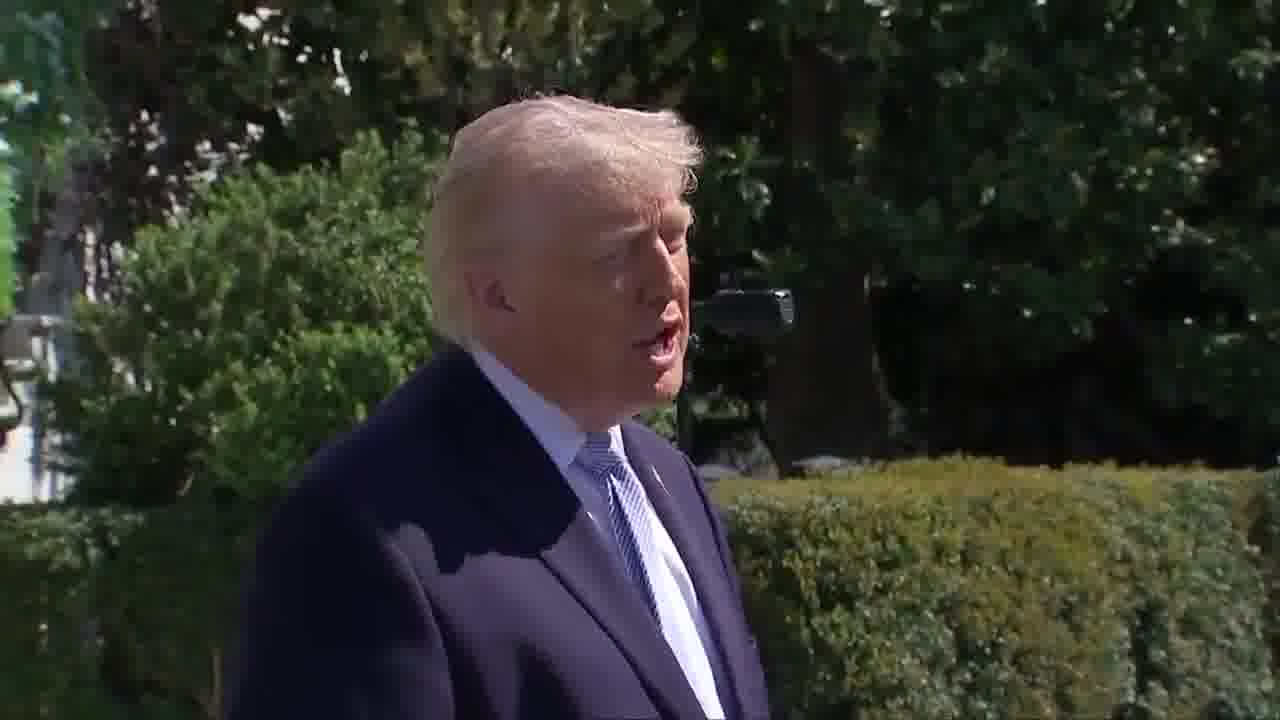 .@POTUS on the U.S. airmen rescued in Iran: They are both recovering very well. They were both injured — and they're doing well.