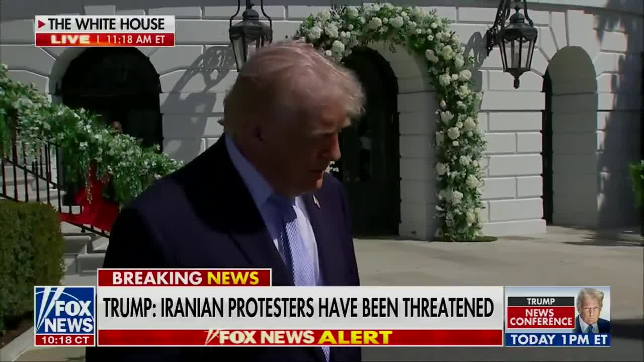 Question: You said Iran has been obliterated. Why are we still there then? TRUMP: They can't fight back. They have some missiles left. Essentially they have no capability. They had a lucky shot with the airplane