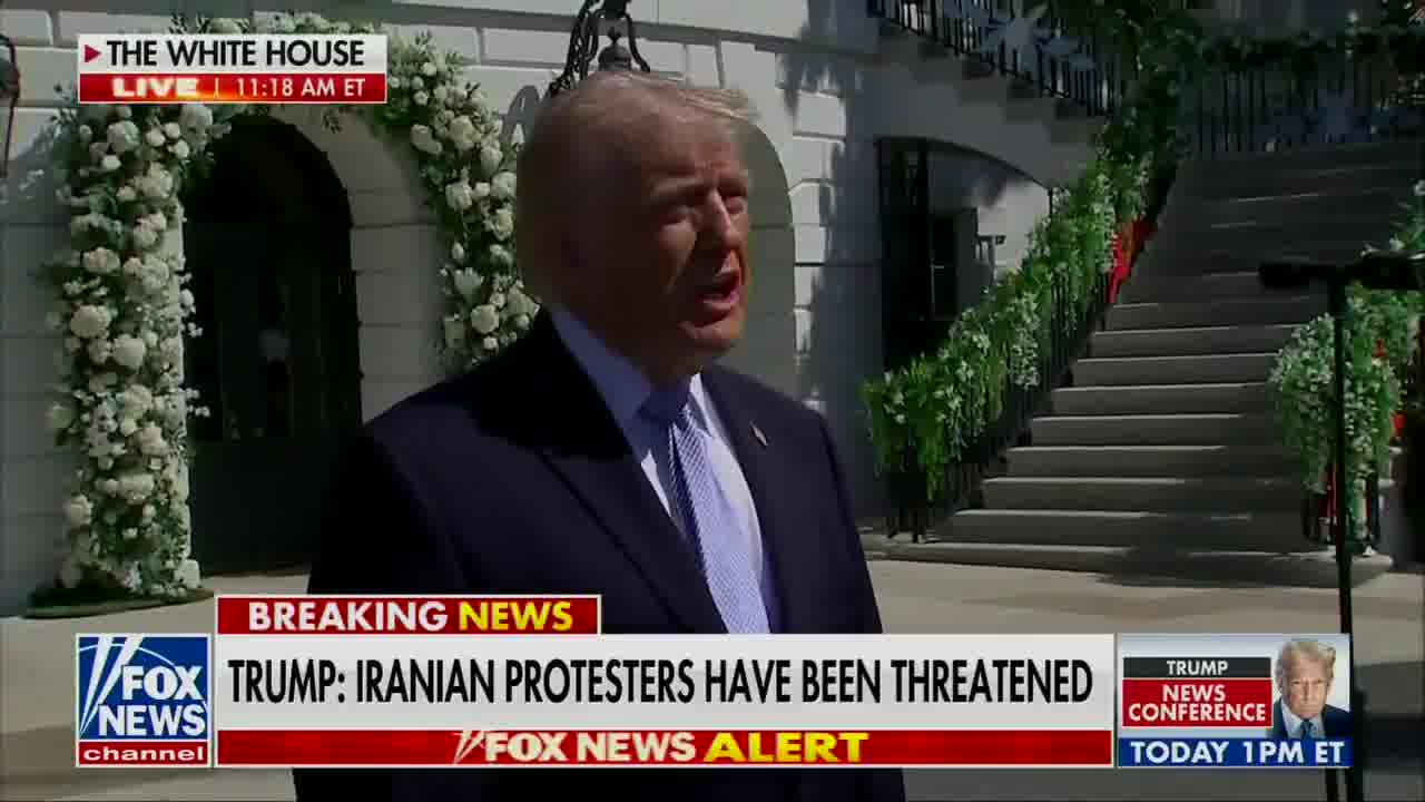 Question: You said Iran has been obliterated. Why are we still there then? TRUMP: They can't fight back. They have some missiles left. Essentially they have no capability. They had a lucky shot with the airplane