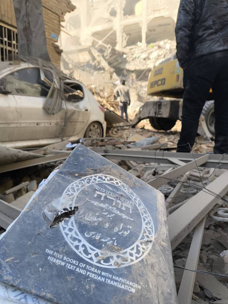 The Israeli Defense Forces have taken responsibility for the strike, which they said targeted a top commander from Khatam al-Anbiya, Iran's military emergency command. “The Israeli army regrets the collateral damage to the synagogue.”