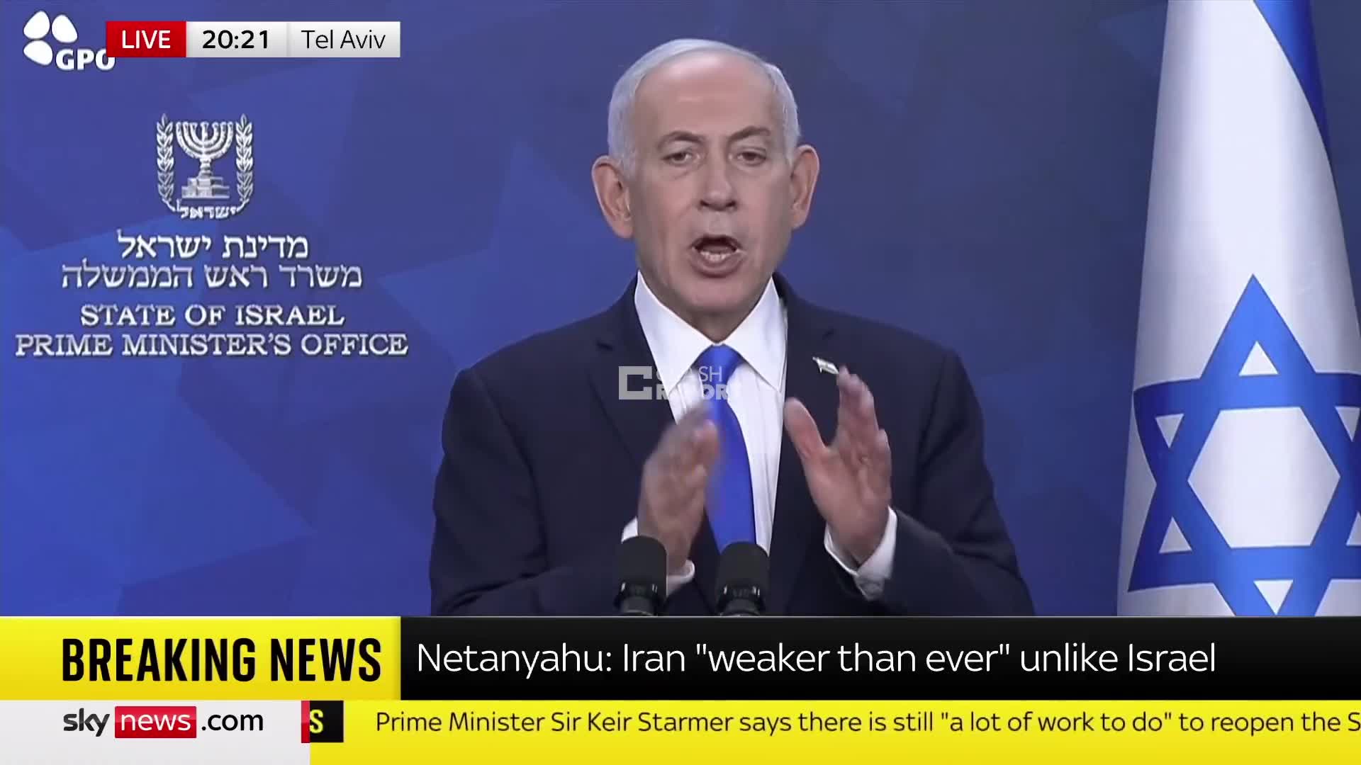 Netanyahu:  The temporary ceasefire with Iran will not include Lebanon.  Today, we have given Hezbollah the strongest blow they have suffered since the pagers