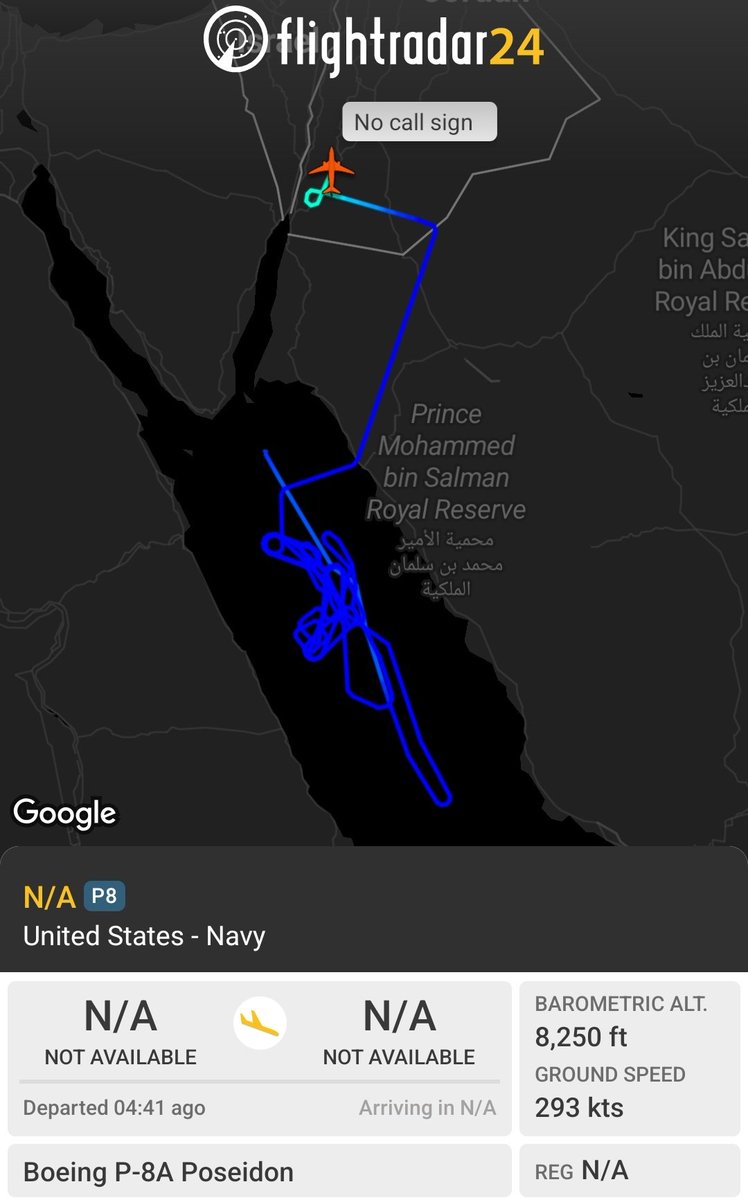 As expected, and following the P-8A Poseidon flight activity below, aircraft carrier USS Gerald R. Ford has now been confirmed to have crossed the Suez Canal and entered the Red Sea, escorted by two Arleigh Burke-class destroyers.A U.S. Navy P-8A Poseidon Maritime Patrol Aircraft (MPA) has wrapped up a lengthy ISR mission over the Red Sea and is now heading back to Jordan. So does this mean the USS Gerald R. Ford is about to head into the Red Sea again