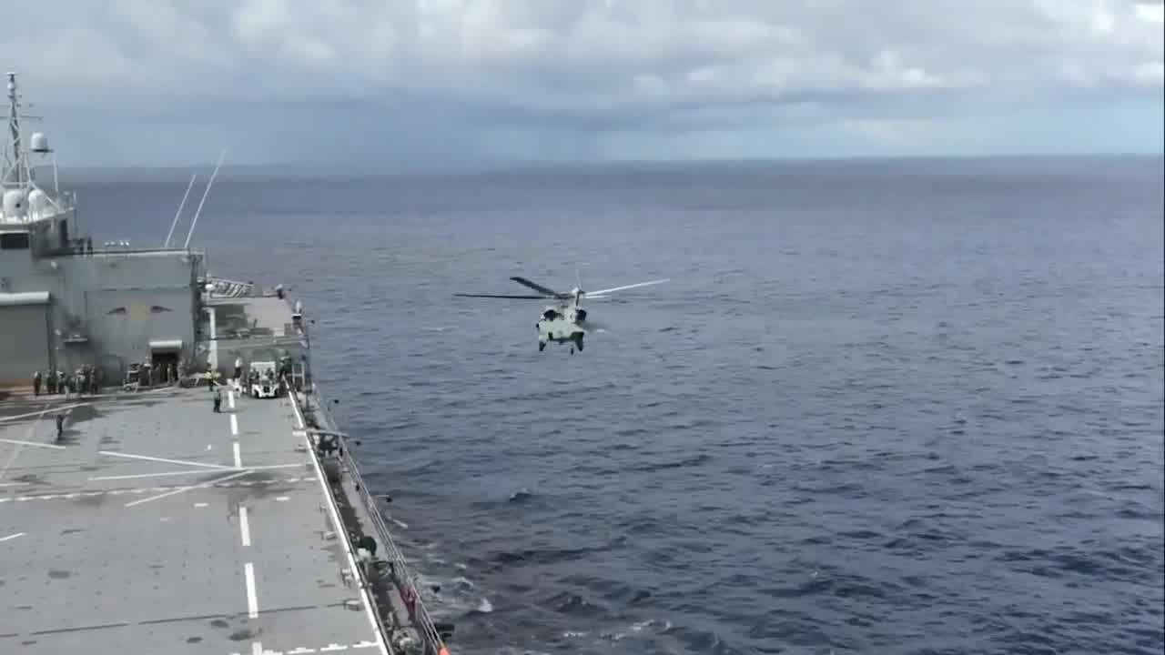 Pentagon: Overnight, U.S. forces conducted a right-of-visit, maritime interdiction and boarding of the stateless sanctioned M/T Tifani without incident in the INDOPACOM area of responsibility. As we have made clear, we will pursue global maritime enforcement efforts to disrupt illicit networks and interdict sanctioned vessels providing material support to Iran—anywhere they operate.  International waters are not a refuge for sanctioned vessels. The Department of War will continue to deny illicit actors and their vessels freedom of maneuver in the maritime domain