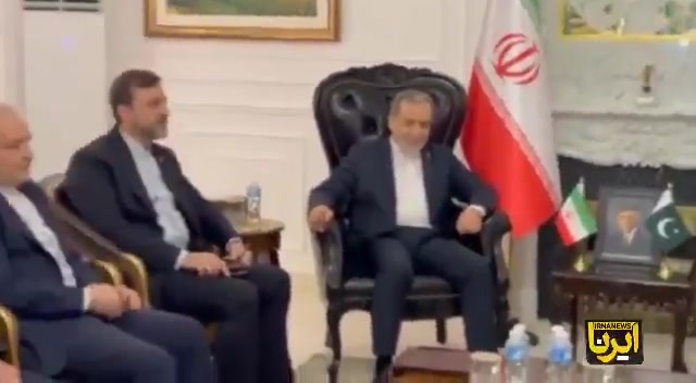 Iranian Foreign Minister Abbas Araghchi met with Pakistan’s Army Chief Asim Munir in Islamabad