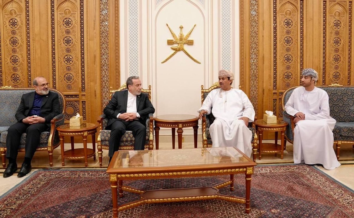Iran’s Foreign Minister Araghchi has arrived in Muscat, Oman.Iran’s Foreign Minister Araghchi has left Islamabad after holding talks with Pakistani officials