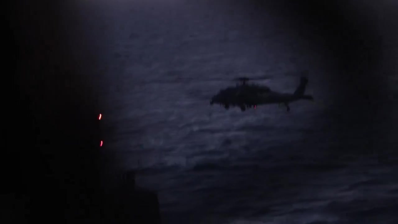 U.S. Central Command (CENTCOM) has published video showing U.S. Marines with the 31st Marine Expeditionary Unit (MEU) boarding the M/V Blue Star 3, which was suspected of attempting to violate the U.S. naval blockade of Iran. Following the boarding, U.S. forces determined the ship's itinerary would not include an Iranian port call and released the ship