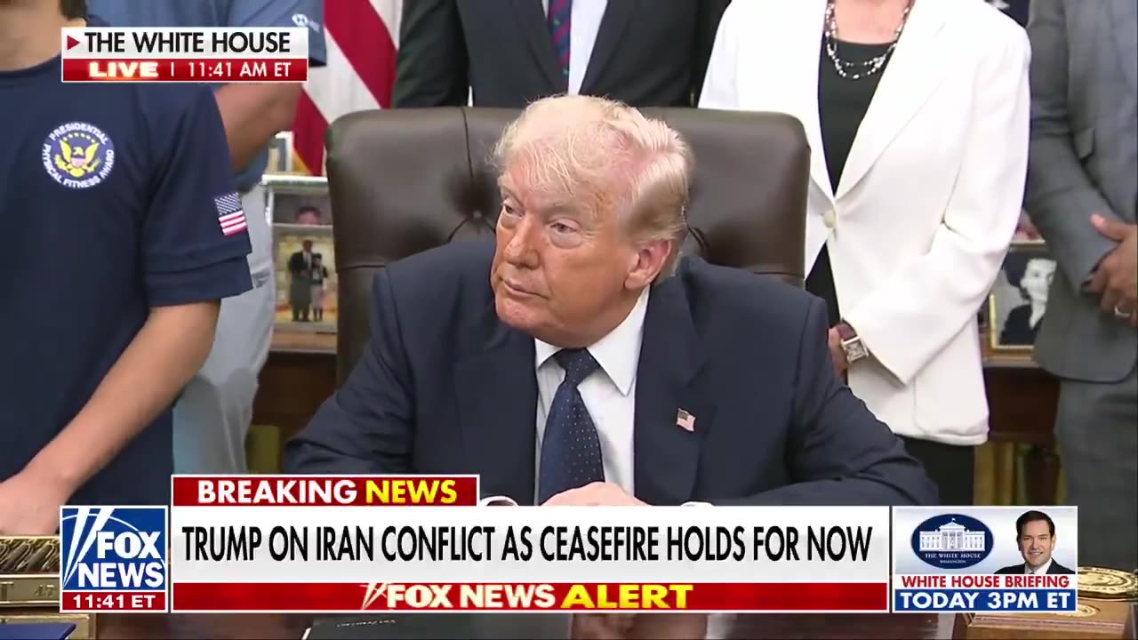 REPORTER: You said recently that if Iranians were armed, they could take over their regime. Do you plan to arm them soon TRUMP: I don't want to say that. People say, 'why aren't they protesting' They want to protest, but they don't have any guns