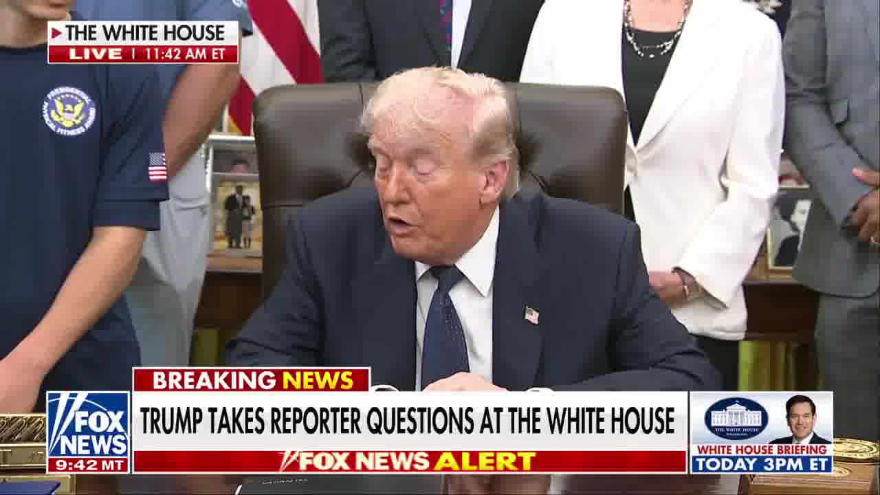 REPORTER: You said recently that if Iranians were armed, they could take over their regime. Do you plan to arm them soon TRUMP: I don't want to say that. People say, 'why aren't they protesting' They want to protest, but they don't have any guns