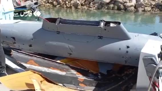 Iranian air defenses reportedly shot down a drone overnight near the Strait of Hormuz, close to Qeshm Island. Source: Fars