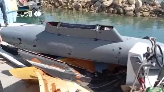 Iranian air defenses reportedly shot down a drone overnight near the Strait of Hormuz, close to Qeshm Island. Source: Fars