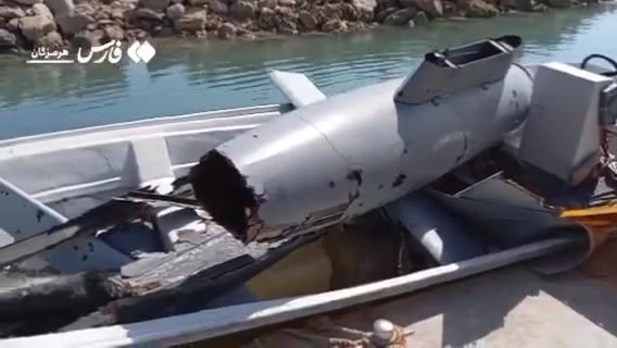 Iranian air defenses reportedly shot down a drone overnight near the Strait of Hormuz, close to Qeshm Island. Source: Fars