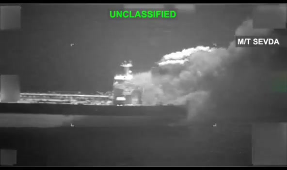 CENTCOM: U.S. forces disabled the Iranian-flagged tankers Sea Star III and Sevda on May 8 as they attempted to enter an Iranian port in violation of the U.S. blockade. A U.S. Navy F/A-18 Super Hornet from USS George H.W. Bush struck both vessels’ smokestacks with precision munitions, preventing them from reaching Iran