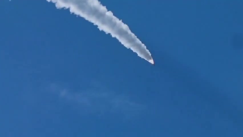 IRGC video of the launch of two ballistic missiles targeting American forces based in Kuwait today. The missiles look like Fateh-110 and we know from the local videos and CENTCOM statement that it happened at 6:30 am this morning. CENTCOM claims they intercepted both missiles