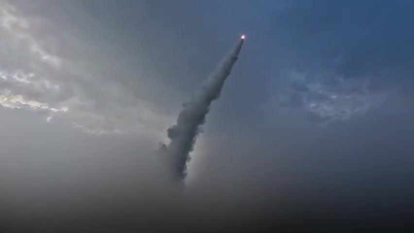 IRGC video of the launch of two ballistic missiles targeting American forces based in Kuwait today. The missiles look like Fateh-110 and we know from the local videos and CENTCOM statement that it happened at 6:30 am this morning. CENTCOM claims they intercepted both missiles