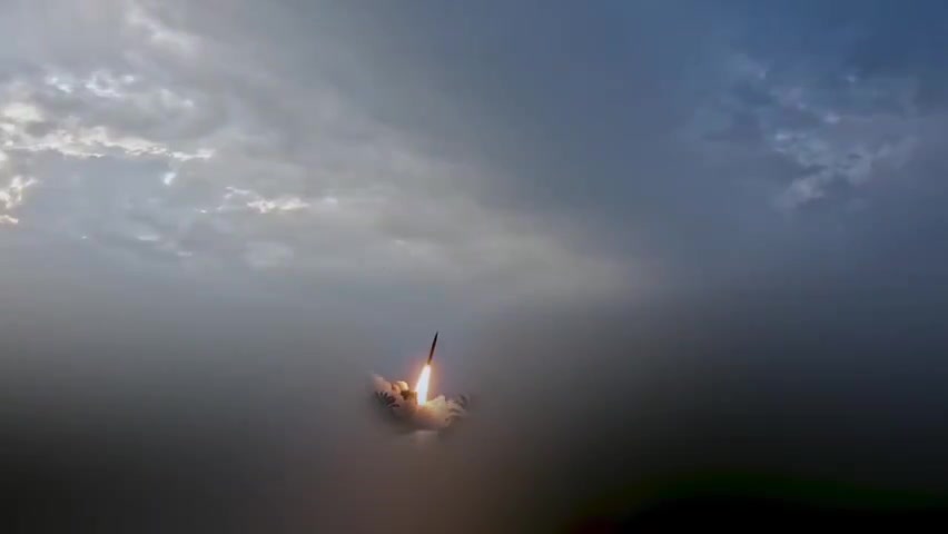 IRGC video of the launch of two ballistic missiles targeting American forces based in Kuwait today. The missiles look like Fateh-110 and we know from the local videos and CENTCOM statement that it happened at 6:30 am this morning. CENTCOM claims they intercepted both missiles