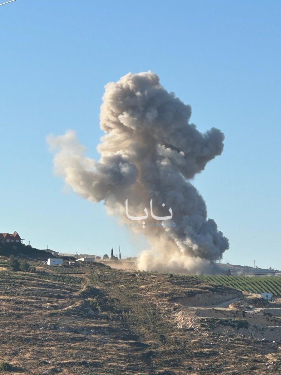 Iranian ballistic missile impact in Samaria, West Bank