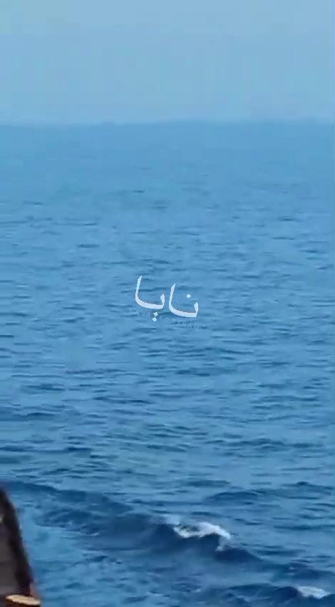 Footage circulating online shows the oil tanker that reported a fire on board at the port of Shinas in Oman.