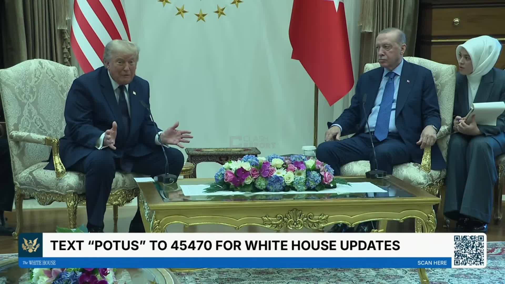 Trump: I am sure Erdogan doesn't want Iran to have a nuclear weapon. I am sure