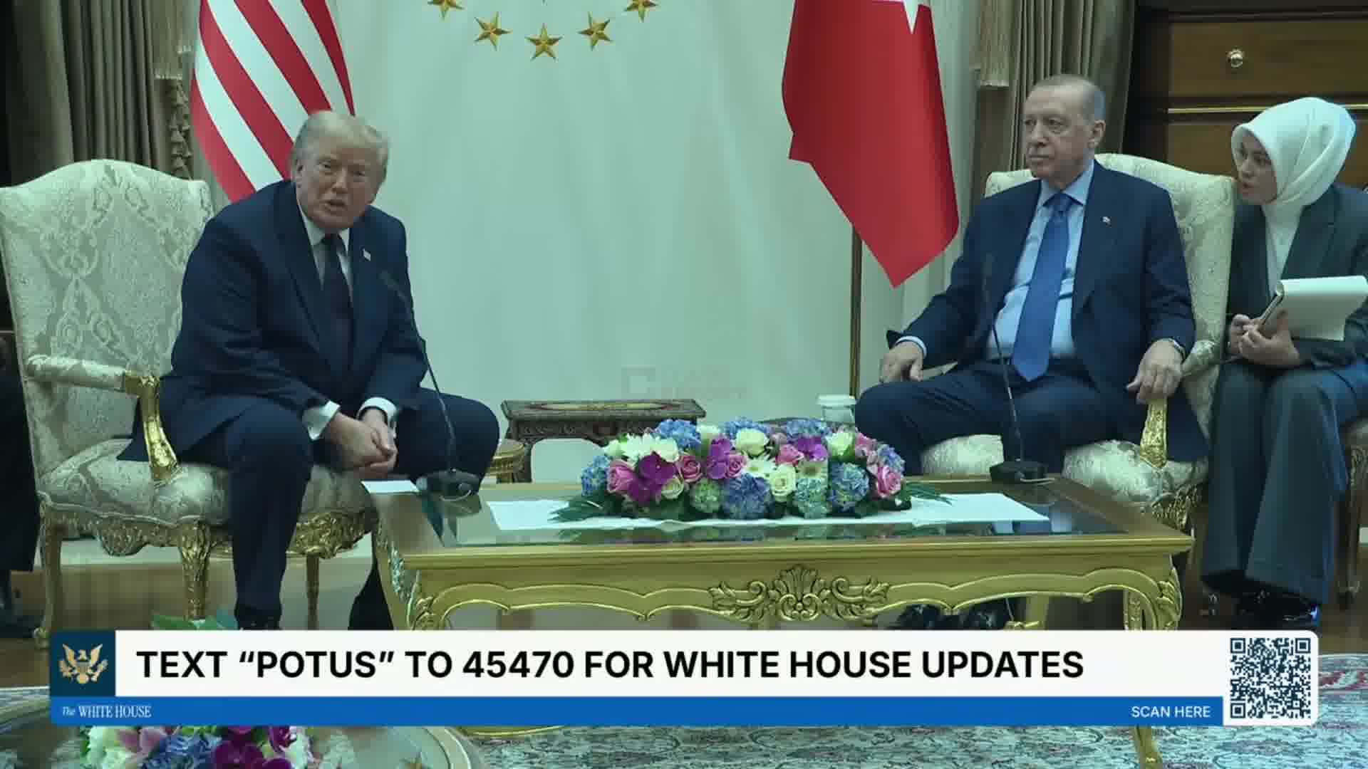 Trump: I am sure Erdogan doesn't want Iran to have a nuclear weapon. I am sure