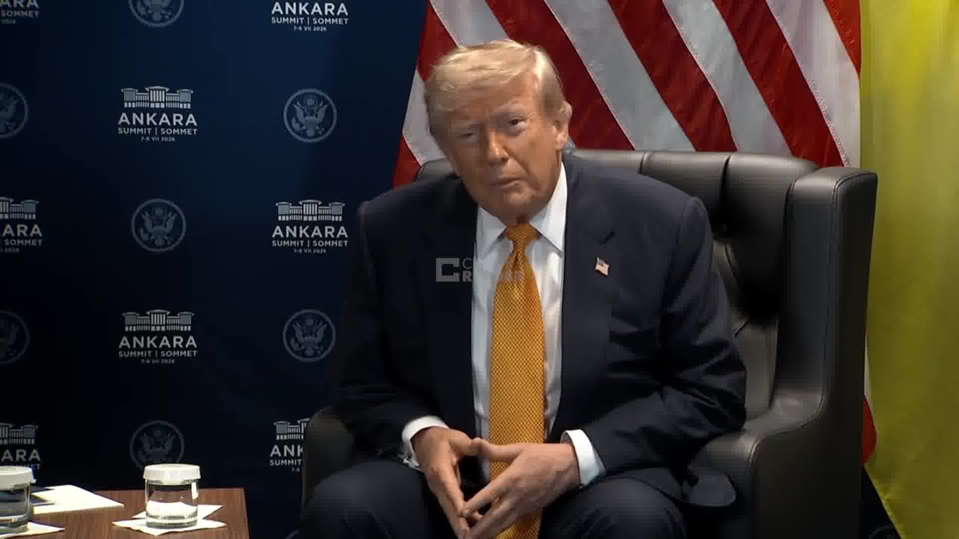 Trump on Iran: I will probably hit them hard again tonight. I give them a little warning