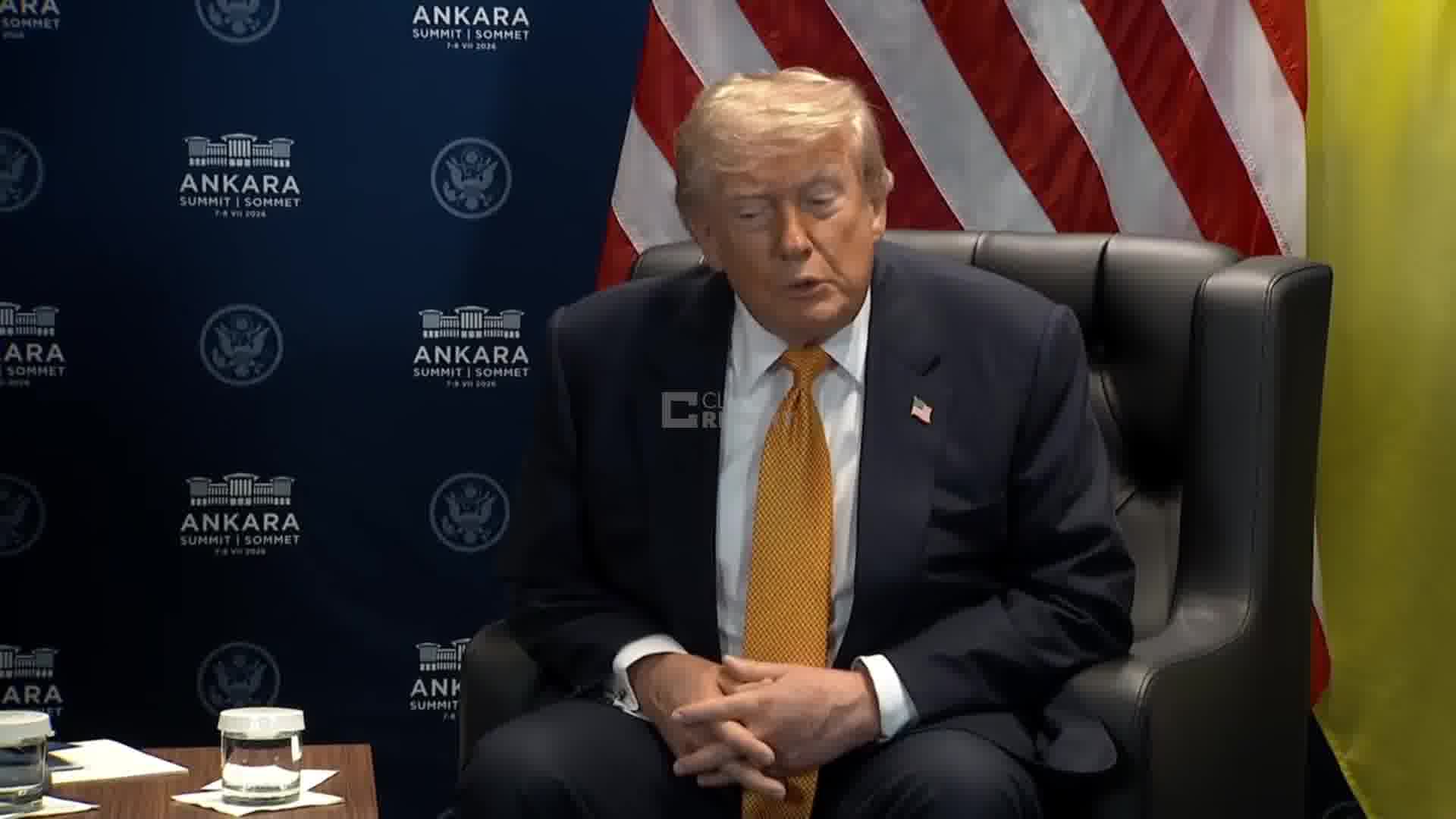 Trump on Iran: I will probably hit them hard again tonight. I give them a little warning