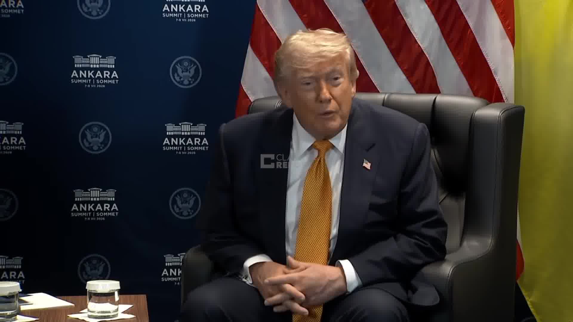 Trump on Iran: I will probably hit them hard again tonight. I give them a little warning