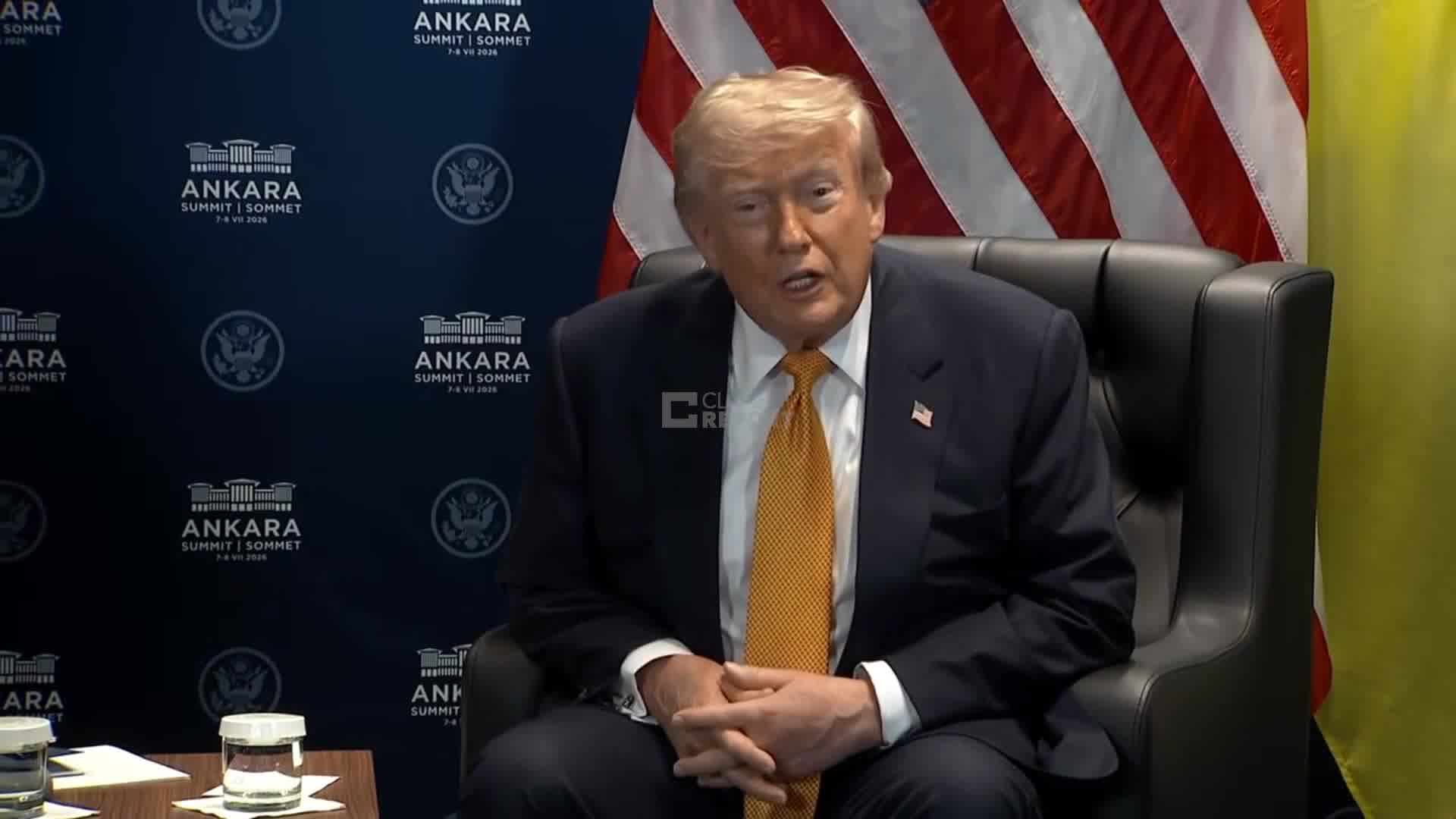 Trump on Iran: I will probably hit them hard again tonight. I give them a little warning