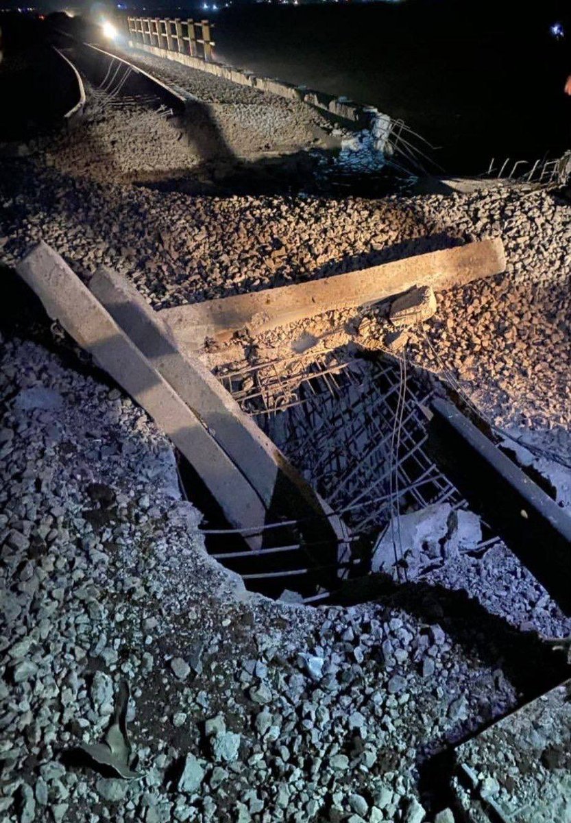 CENTCOM bombed a railway near Gorgan in North Iran - first attack outside of the Persian Gulf region since the ceasefire began in April