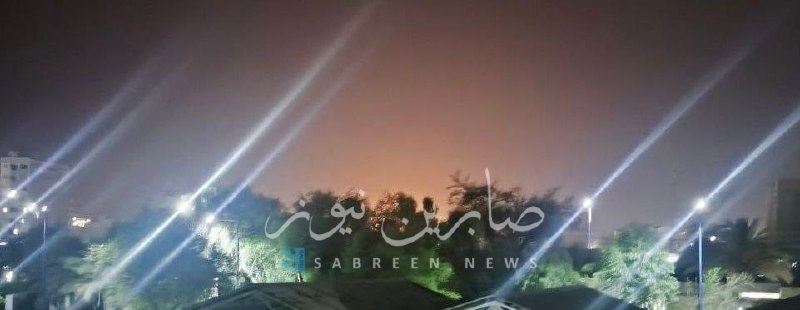 Explosions were reported in Ahvaz